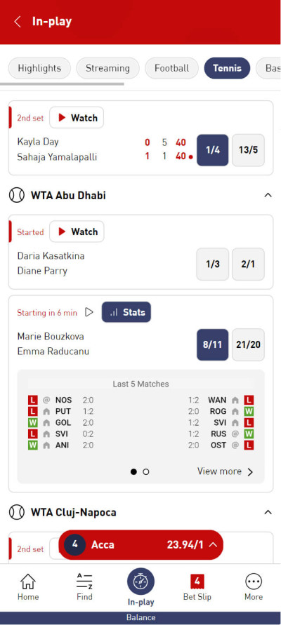Virgin Bet mobile app